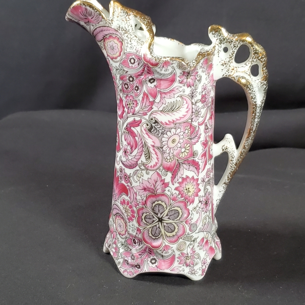 Royal Paisley Small Pitcher Vase